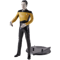 Noble Collection Star Trek: The Next Generation   Lieutenant Commander Data Bendyfig speelfiguur