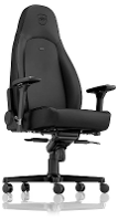 Noblechairs noblechairs ICON Gaming Stuhl   Black Edition Gaming stoel Zwart
