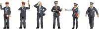 NOCH 15260 H0 Spoorwegpersoneel Zwitserland figuren Geverfd, Staand