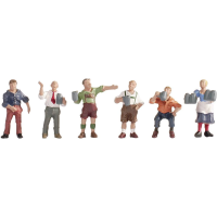 NOCH 15558 H0 Stamtafel figuren Geverfd, Staand