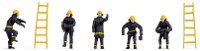 NOCH 38001 N Brandweer figuren Geverfd, Staand
