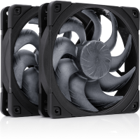 Noctua NF A12x25 G2 PWM Sx2 PP chromax.Black case fan