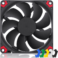 Noctua NF A9x14 HS PWM chromax.Black case fan