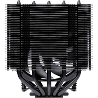Noctua NH D12L CHROMAX.BLACK CPU koellichaam met ventilator Intel LGA 1200, Intel LGA 1700, Intel LGA 1851, Intel LGA 1150, Intel LGA 1151, Intel LGA 1155,