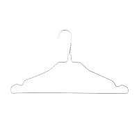 Nordix Kledinghangers set 150 stuks Metaal Draadhanger Kleerhangers