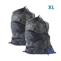 Nordix Waszak Groot XL 60 x 90 CM 2 stuks Zwart Treksysteem Trekbandsluiting...