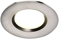 Nordlux 47590132 Clarkson LED inbouwlamp Set van 3 stuks 14.4 W Warm wit RVS (geborsteld)