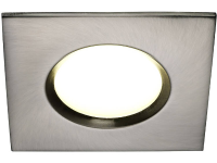 Nordlux 47600132 Clarkson LED inbouwlamp Set van 3 stuks 14.4 W Warm wit RVS (geborsteld)