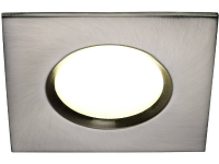 Nordlux 47890132 Clarkson LED inbouwlamp Set van 3 stuks 14.4 W Neutraal wit RVS (geborsteld)