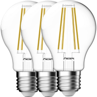 Nordlux 5181001323 Gloeilamp lamp Energielabel D (A   G) E27 7.8 W Warmwit (Ø) 60 mm 3 stuk(s)