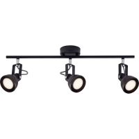 Nordlux Aslak 3 Spot 45740103 Plafondspot GU10 Zwart