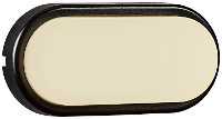 Nordlux Cuba Energy Oval 2019181003 LED buitenlamp (wand) LED LED 14 W Zwart