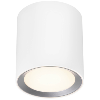 Nordlux Landon Long LED plafondlamp voor badkamer LED LED 6.5 W Warmwit tot neutraalwit Wit