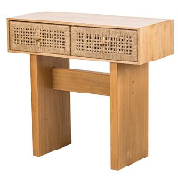 Console 2 laden van hout en natuurlijk touw