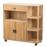 Massief houten bijzettafel