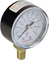 Norgren Manometer Achterkant 0 tot 6 bar Schroefdraad (buiten) R1/8
