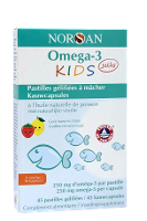 Norsan Omega 3 Kids Jelly Kauwcapsules