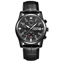 NORTH N 7718 Calendar Business Style Men Wrist Watch