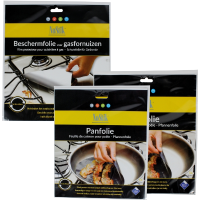 Kookset: Pannenfolie & Gasfornuis Beschermfolie