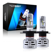 60W 10000LM 2PCS LED H4 DC 12V 24V Autokoplampen Mistlamp 6500K