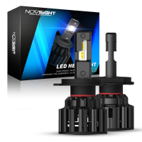 NOVSIGHT A397 F06 100W 6000K Super Helderheid Autokoplampen Bollen H4 Mistlamp