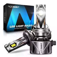 NOVSIGHT A500 97 High end bedrading harness model externe schijf 240W 60000LM LED auto koplamp