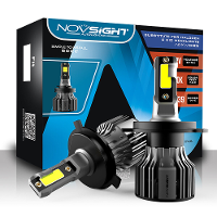 NovSight A500 N39 2 stuks 72W DC9 32V paar auto koplamp LED lampen 10.000LM/PAAR auto koplampen 6000K IP68 waterdicht