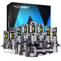 NOVSIGHT A500 N99 Serie 2PCS 24000LM LED Autokoplampen IP68 Waterdicht 100W 6500K Auto LED Verlichting Hoge Helderheid