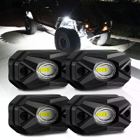 NovSight A500 RK 1 4PCS Auto Chassis Verlichting 3200LM 6000K 1 Voor 4 Witte Licht Auto Chassis Verlichting IP68 Waterdi