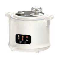 Novulife 1.8L Mini Elektrische Rijstkoker voor 2~3 Personen Compacte Multifunctionele Stoomkokker & Slow Cooker Met Nano