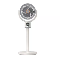 NovuLife 4000mAh USB oplaadbare circulatieventilator 5 snelheden Timer stille werking Afstandsbediening Digitale weergav