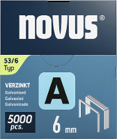 Novus Tools 042 0776 Nieten met fijn draad Type 53 800 stuk(s) Afm. (L x b) 6 mm x 11.3 Mm
