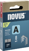 Novus Tools 042 0777 Nieten met fijn draad Type 53 800 stuk(s) Afm. (L x b) 8 mm x 11.3 Mm