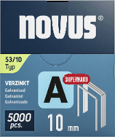 Novus Tools 042 0763 Nieten met fijn draad Type 53 5000 stuk(s) Afm. (L x b) 10 mm x 11.3 Mm