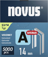Novus Tools 042 0764 Nieten met fijn draad Type 53 5000 stuk(s) Afm. (L x b) 14 mm x 11.3 Mm