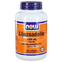 NOW Lijnzaadolie Capsules 100 STK