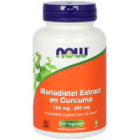 Now Mariadistel Extract en Curcuma Capsules