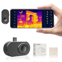 NOYAFA NF 586S Thermische Camera opgewaardeerd Type C Smartphones Imager 256 X192 IR resolutie voor thuisgebruik Buildin