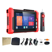 NOYAFA NF IPC728HSO IPC camera tester 8 inch aanraakscherm 12V 24V HDMIVGA PoE TDR VFL CVBS AHD TVI CVI IP camera tester