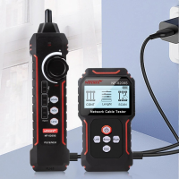 Nieuwe NF 8209S LCD Netwerk Kabel Tester Draad Tracker PoECurrent Lengte cabl RJ45 Kabel Tracker multifunctionele tester