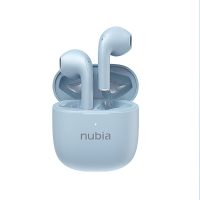 Nubië C1 TWS Blauwtooth 5.3 Koptelefoon HiFi Stereo 3D Surround Audio Smart Touch 400mAh Batterijcapaciteit IPX4 Waterdi