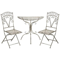 NURRA   Bistroset   Grijs   IJzer