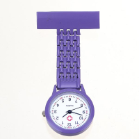 Nurse Brooch Pin Clip Stainless Steel Quartz Pocket Watch
