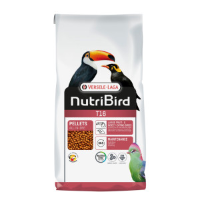 Nutribird T16 voor grote vruchten  en insectenetende vogels 2 x 10 kg