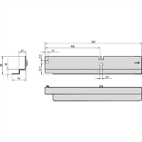 NVent SCHROFF 20119080 19 inch Rails voor patchkast Meerdere kleuren