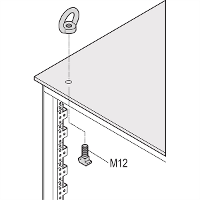 NVent SCHROFF 23130072 19 inch Bevestigingsmateriaal voor patchkast Meerdere kleuren
