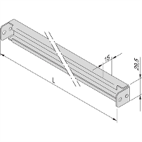 NVent SCHROFF 23130333 Profielrail 2 stuk(s)