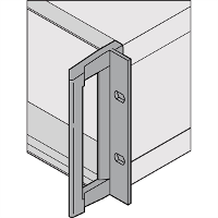 NVent SCHROFF 24572702 19 installatiebehuizing Grijs 2 stuk(s)