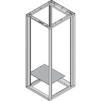 NVent SCHROFF 27230189 19 inch Bodemplaat voor patchkast Zwart/grijs