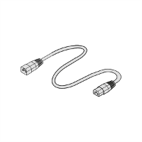 NVent SCHROFF 60110361 Aansluitkabel Stroom Zwart 1 m
